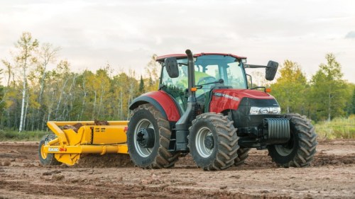 Utility Farmall 120U with Ashland Scraper_1224_10-16